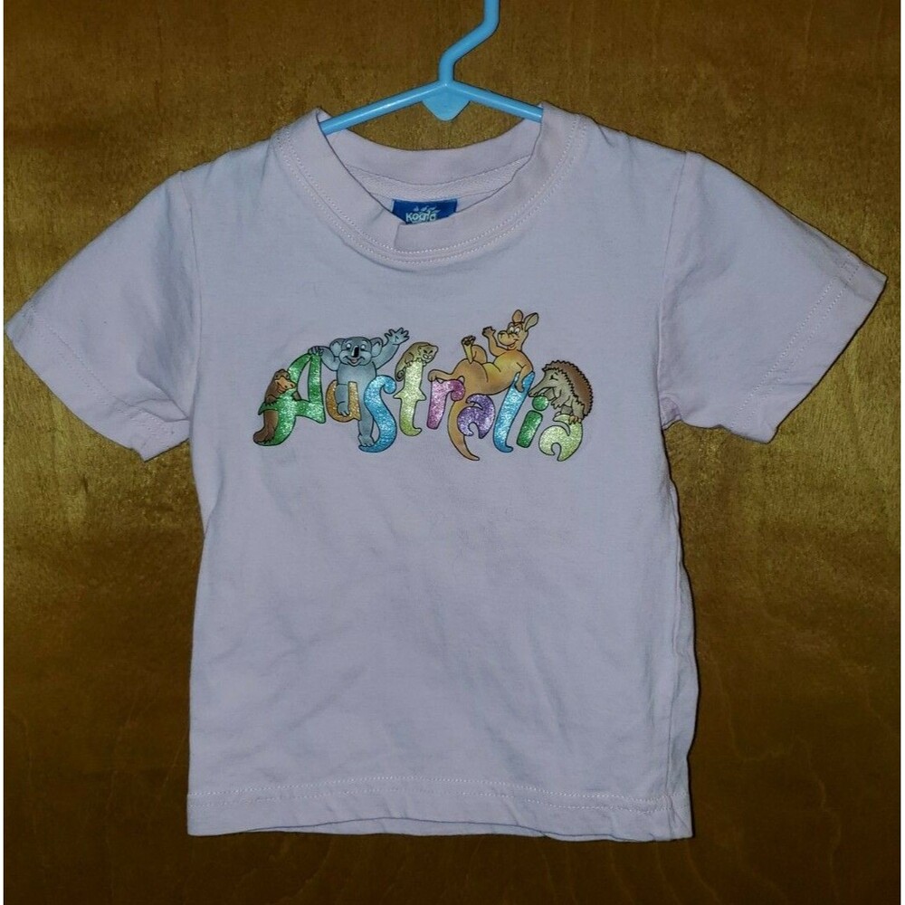 Girl's Koala size 2 pink Australia animal t shirt
